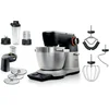 Image de Bosch MUMS8ZS22 kokende keukenmachine 1800 W 6 l Zwart, Zilver
