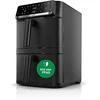 Image de Bosch MAFD661B0 XXL Airfryer - Serie 6 - 12L - 2x6L - Dubbele mand - Ontdooifunctie - Warmhoudfunctie - Tot 8 personen - Zwart