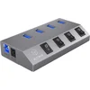 Image de 4-Port Hub USB 3.0 Anthracite