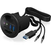 Image de 3 Port USB 3.0 In-Desk Hub