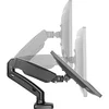 Image de ICY BOX IB-MS303-T Tafelbeugel voor monitor Aantal monteerbare displays: 1 Display(s) 25,4 cm (10) - 68,6 cm (27) Zwa