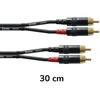 Image de Cordial Cinchkabel 0,3 m Rean stekker CFU 0,3 CC - Audio kabel