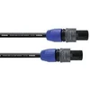 Image de Cordial Luidspreker Kabel [1x SPK-stekker - 1x SPK-stekker] 2 x 2.5 mm² 10.00 m Zwart