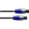 Image de Cordial Luidspreker Kabel [1x SPK-stekker - 1x SPK-stekker] 2 x 2.5 mm² 15.00 m Zwart