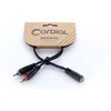 Image de Cordial EY 0.3 YCC Y-Adapterkabel 0,3 m - Insert kabel