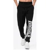 Image de Lonsdale London Logo Large Heren Trainingsbroek - zwart - L