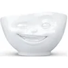 Image de Tassen serie witte porselein kom 500 ML met gezichtje wat knipoogt - Bowl winking