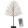 Image de Kersenbloesem Lichtboom - Kerstverlichting Lichttakken Buiten en binnen - 220 cm