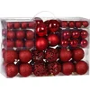 Image de Casaria Kerstballen 100 Stuks - Mat Glanzend - Ø 3 6 cm Rood