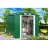 Image de Metalen Tuinhuis - 5m² Fundering Schuifdeuren - 257 x 205 x 177,5 cm