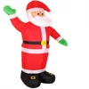 Image de Monzana Opblaasbare Kerstman - XXL 250cm   4 LED´S Verlichting