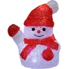 Image de Deuba Kerstfiguur Sneeuwman S - LED Acryl 18,5cm  Wit Licht