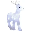 Image de Deuba Kerstfiguur Hert - LED Acryl 32cm Binnen Buiten   Wit Licht