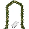 Image de Casaria Kerstguirlande - 5m 100 LED´s-Dennennaalden Groen   Warm wit