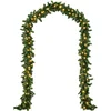 Image de Casaria Kerstguirlande - 10m 200 LED´s-Dennennaalden Groen   Warm wit