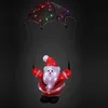 Image de Deuba Kerstfiguur Kerstman Parachute - LED Acryl 31cm  Wit Licht