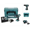 Image de Makita DHP 483 RA1J accu klopboormachine 18 V 40 Nm borstelloos + 1x oplaadbare accu 2.0 Ah + lader + Makpac
