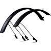 Image de Acid Spatborden MTB 60 - Voor Cube 27.5/29 inch Mountainbikes - Kunststof - Voorwiel & Achterwiel - Zwart