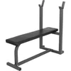 Image de Gyronetics Vlakke Halterbank - Fitnessbank - Belastbaar tot 200 kg - Zwart