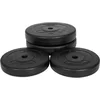 Image de Gyronetics Halterschijven Set 30 kg - Bundel - 2 x 5 & 2 x 10 kg - Kunststof - 25 mm