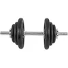 Image de Gorilla Sports Gyronetics Dumbell 20 kg Gietijzer (25 mm) Verstelbaar