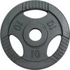 Image de Gorilla Sports Gewicht - Halterschijf - 10 kg - Gripper Gietijzer - 50/51 mm