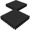 Image de Gorilla Sports Vloermatten - Beschermingsmatten - 16 stuks - Totaal 5,76 m2 - Zwart - Sportvloer - Puzzel
