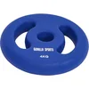 Image de Gorilla Sports Gewichtsschijf - Halterschijven - 2 x 4 kg - Vinyl - Rubber coating - Gietijzer - 30 mm