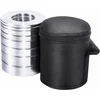 Image de Gorilla Sports Halterschijven set 50/51mm Chroom 5 kg