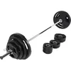 Image de Gorilla Sports Olympische halter 130 kg Gripper kunststof - 50 mm