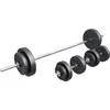 Image de Gorilla Sports Halterset 60 kg - Kunststof - Halters met Gewichten - 30 mm