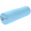 Image de Gorilla Sports Yoga Bolster - Licht Blauw - 65 x 20 cm - Yoga kussen - Rond