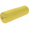 Image de Gorilla Sports Yoga Bolster - Geel - 65 x 20 cm - Yoga kussen - Rond