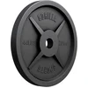 Image de Gorilla Sports Gewichtsschijf - Olympisch - Halterschijf - 20 kg - Gietijzer Zwart - 50 mm
