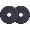 Image de Gorilla Sports Gewichtsschijven 10 kg - Olympisch - 2 x 5 kg - Kunststof - 50 mm