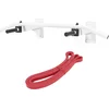 Image de Gorilla Sports Optrekstang met resistance band - Pull up bar met weerstandsband - Wit - Rood
