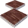Image de Gorilla Sports Vloermatten - Beschermingsmatten - 16 stuks - Totaal 5,76 m2 - Donker houtlook - Sportvloer - Puzzel