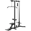 Image de Gorilla Sports Lat Pulley Station - incl. kabels - Kracht station - Lat station - Zwart