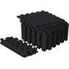 Image de Gorilla Sports Vloermatten - Beschermingsmatten - 18 matten + 8 eindstukken - 30x30 - Puzzel mat - Zwart