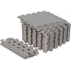 Image de Gorilla Sports Vloermatten - Beschermingsmatten - 18 matten + 8 eindstukken - 30x30 - Puzzel mat - Grijs