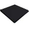 Image de Gorilla Sports Vloermatten Rubber - Beschermingsmatten - 4 matten + 8 eindstukken - Puzzel mat - Puzzel mat - Zwart