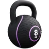 Image de Gorilla Sports Kettlebell - Gietijzer - Rubber - Gewicht - Zwart - 8 kg