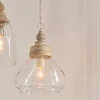 Image de LOBERON Hanglamp Pallu bruin/helder