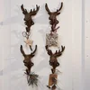 Image de LOBERON Haak set van 4 Deer antiekbruin