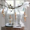 Image de LOBERON Figuur set van 4 Tadley wit/roze