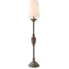 Image de LOBERON Tafellamp Caylus wit/bruin