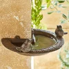 Image de LOBERON Vogelbadje Laver antiekbruin