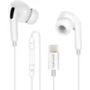 Image de 4Smarts Melody Oordopjes - USB-C Oordopjes - In-ear - Oortjes met Draad - Microfoon - Wit