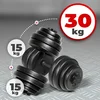 Image de Physionics - Halterset - Met Grip - Dumbbell Set - Inclusief 30KG