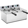 Image de Elektrische dubbele friteuse - 2 x 13 liter met timerfunctie (60 min) - Royal Catering